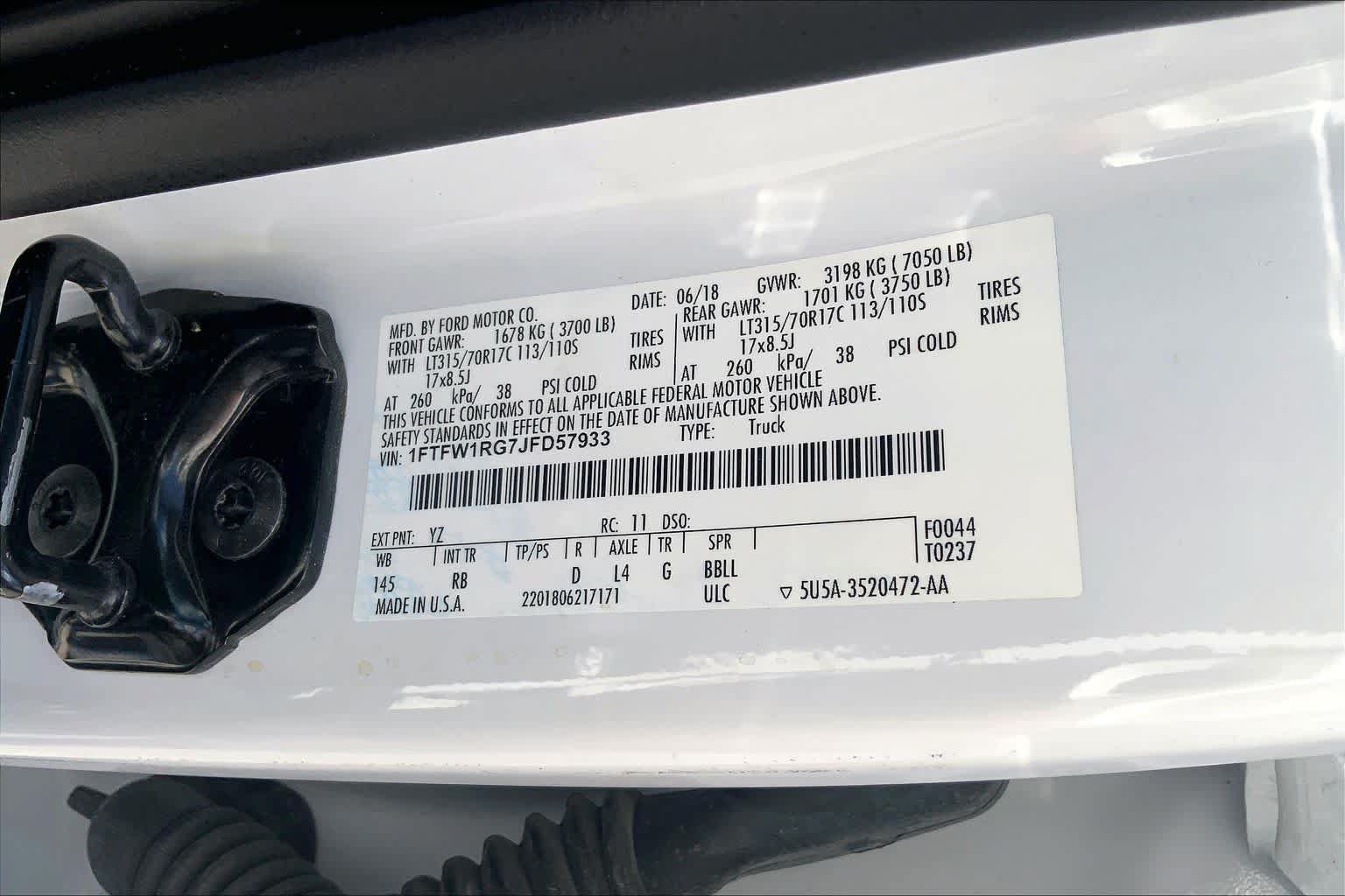 Used 2018 Ford F150 Raptor w/ Equipment Group 802A Luxury AWD/4WD image 34