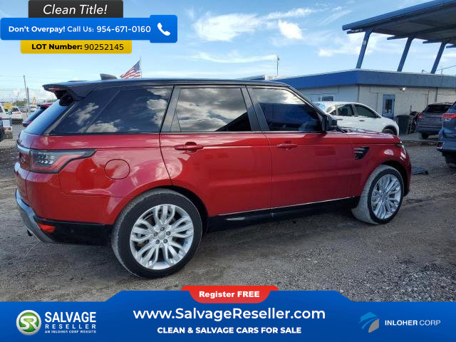 Used 2019 Land Rover Range Rover Sport HSE image 4