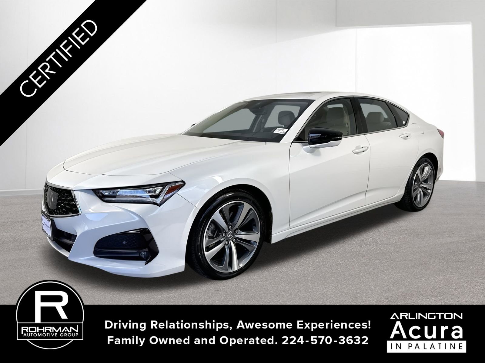 Certified 2021 Acura TLX SH-AWD w/ Advance Package image 1