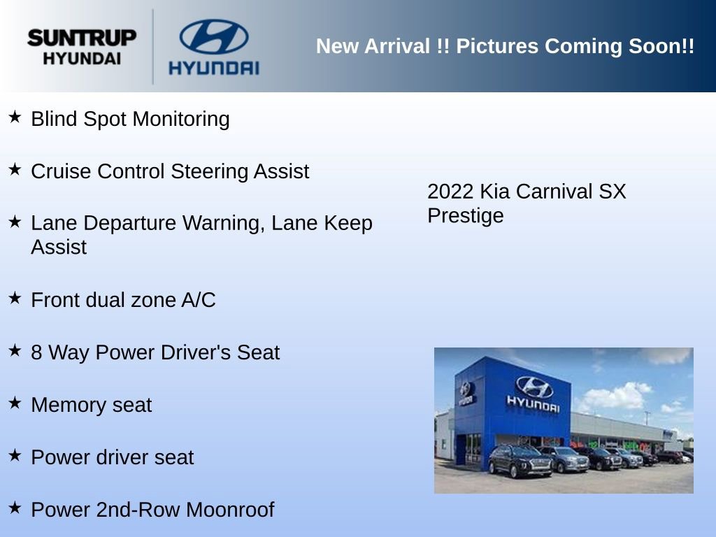 Used 2022 Kia Carnival SX Prestige image 2