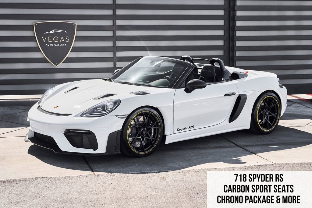 Used 2025 Porsche 718 Boxster Spyder RS