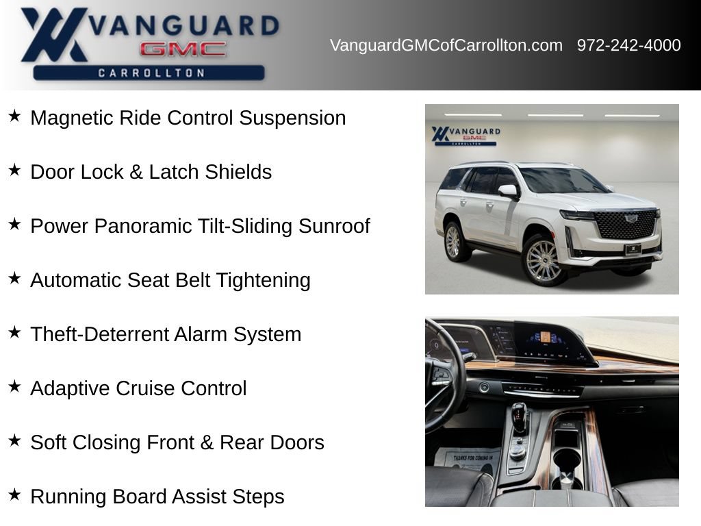 Used 2024 Cadillac Escalade Premium Luxury w/ Performance Package AWD/4WD image 12