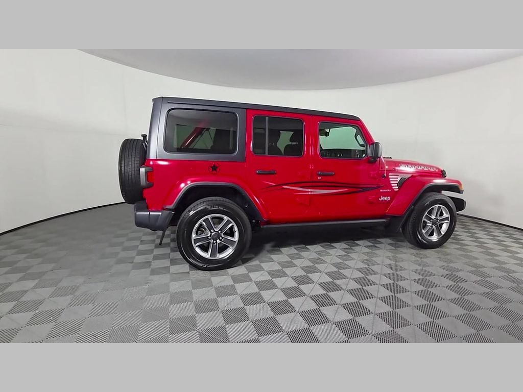 Used 2021 Jeep Wrangler Unlimited Sahara AWD/4WD image 37