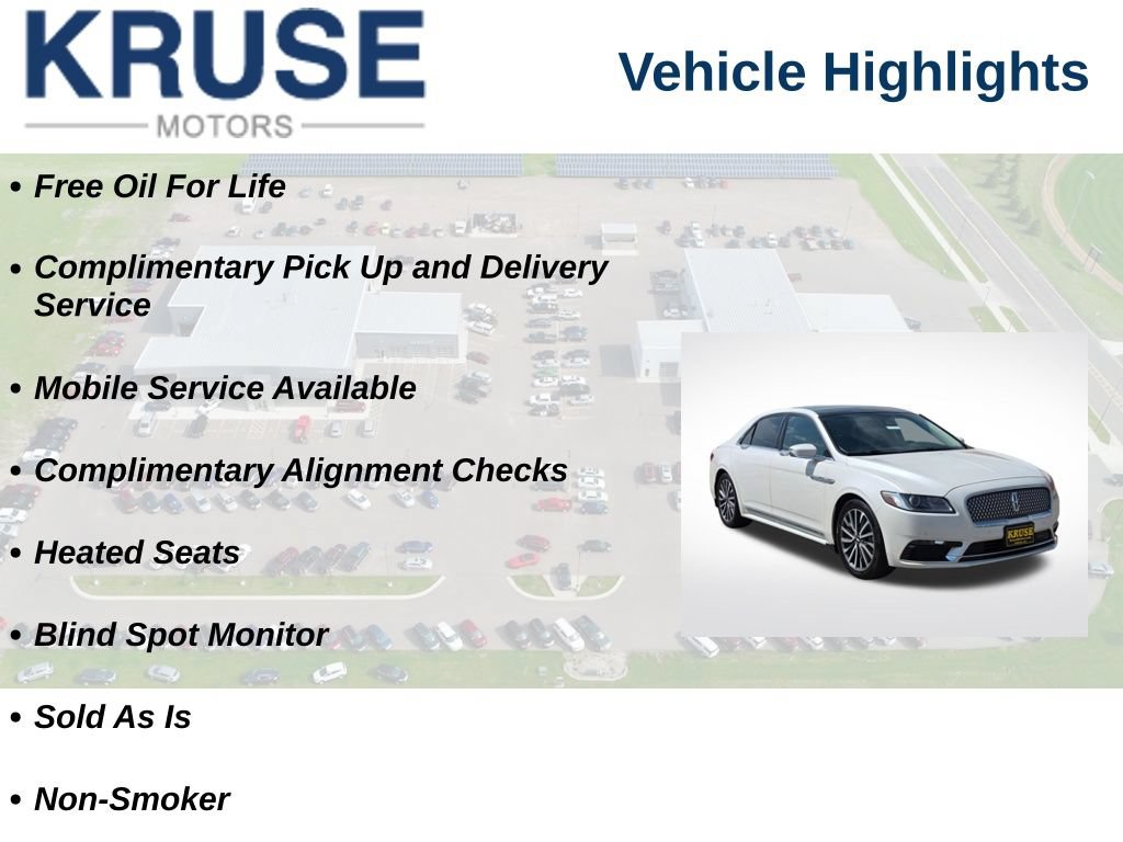 Used 2019 Lincoln Continental Select w/ Continental Climate Package AWD/4WD image 10
