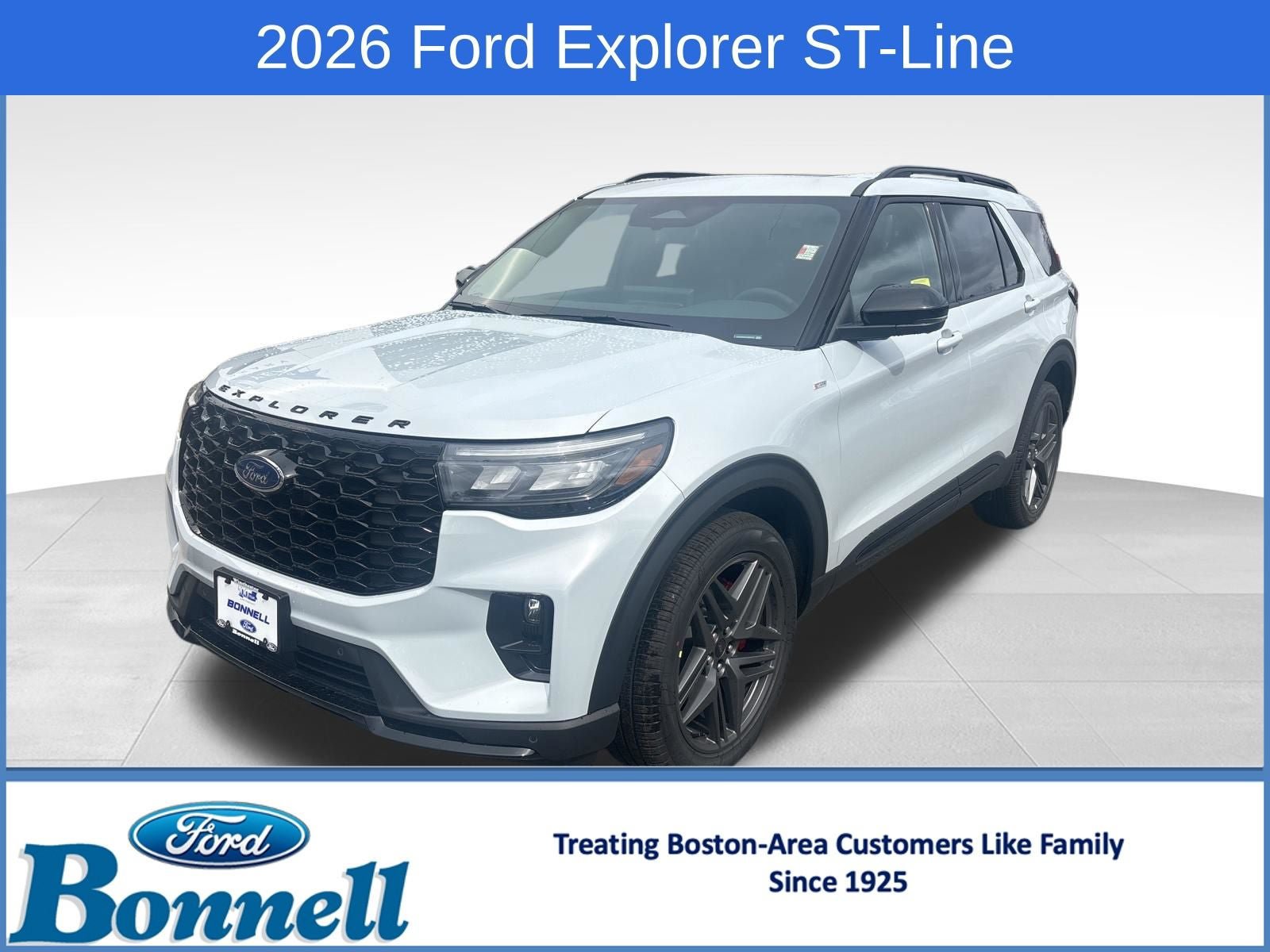 New 2026 Ford Explorer ST-Line w/ ST-Line Street Pack