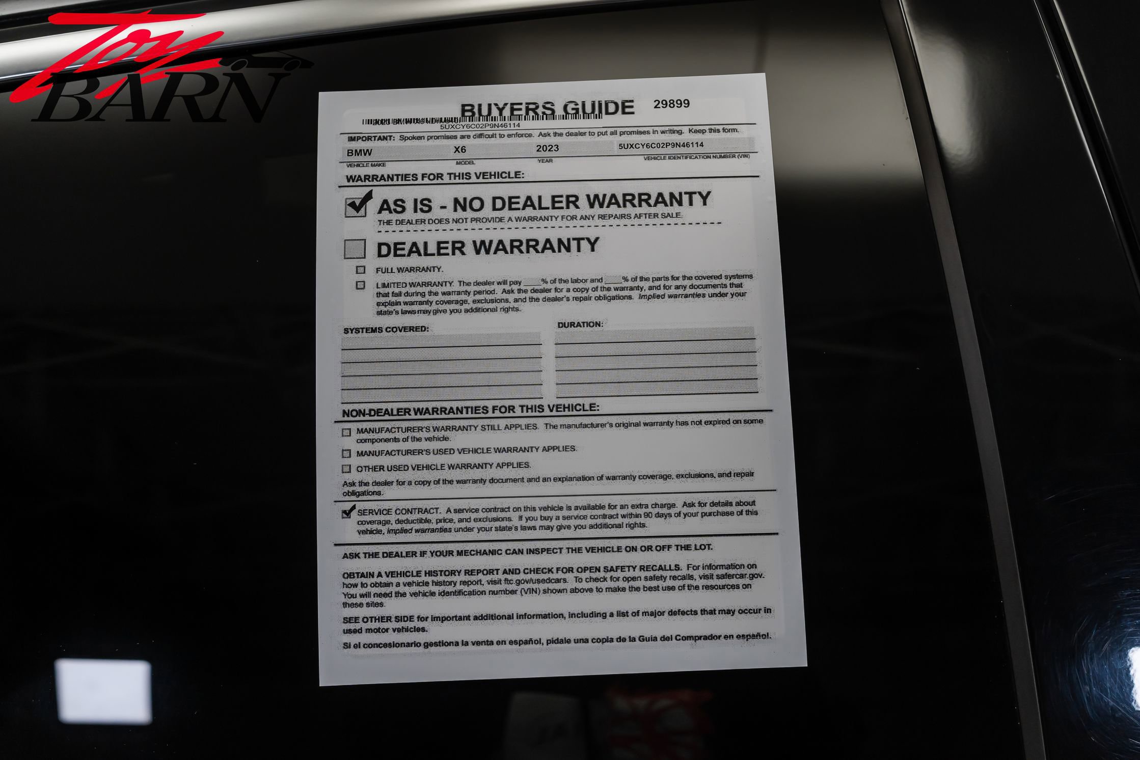 Used 2023 BMW X6 xDrive40i w/ Premium Package image 44