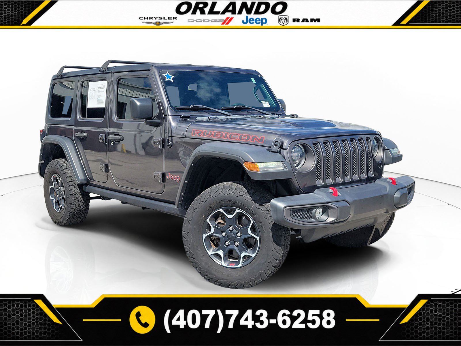 Used 2023 Jeep Wrangler Unlimited Rubicon w/ LED Lighting Group