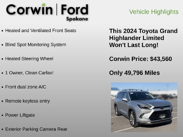 Used 2024 Toyota Grand Highlander AWD image 6