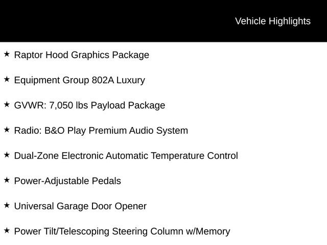 Used 2018 Ford F150 Raptor w/ Equipment Group 802A Luxury image 5