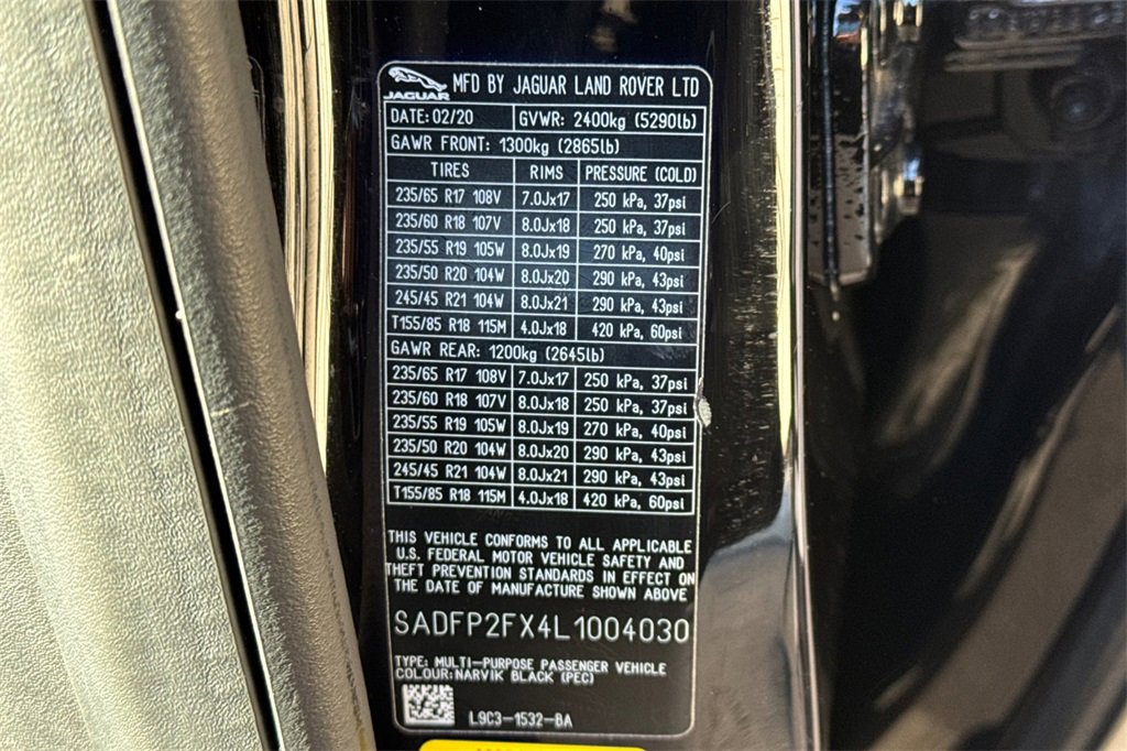 Used 2020 Jaguar E-PACE SE image 33