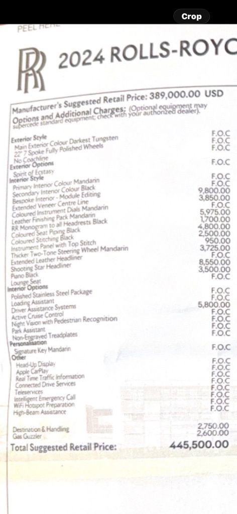 Used 2024 Rolls-Royce Cullinan w/ Leather Finishing Pack image 24
