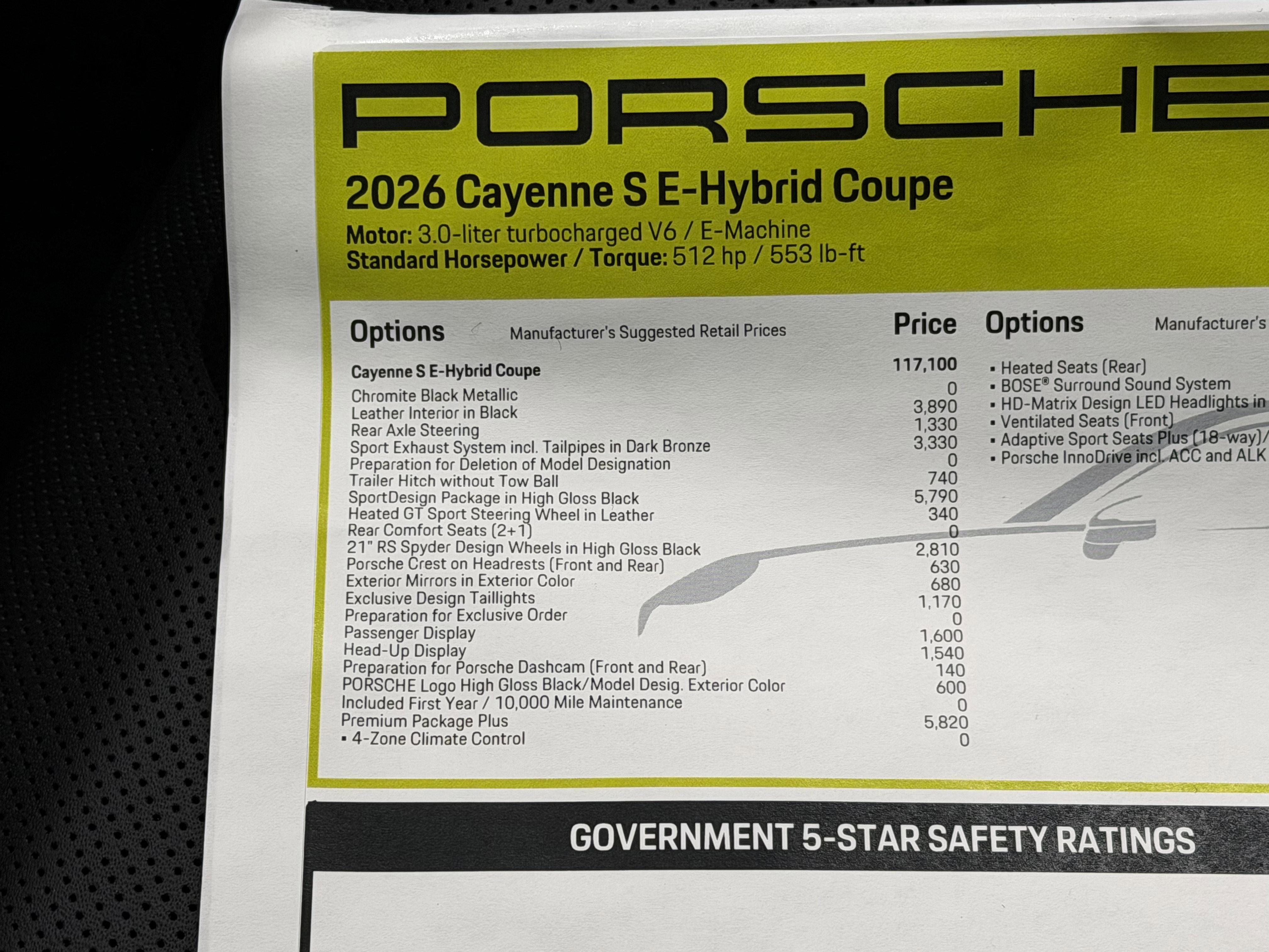 New 2026 Porsche Cayenne S image 60