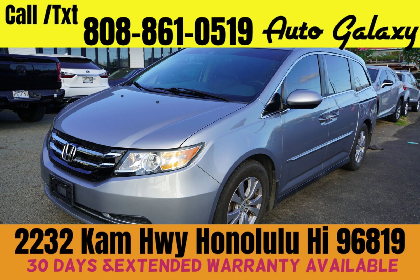 Used 2017 Honda Odyssey EX-L