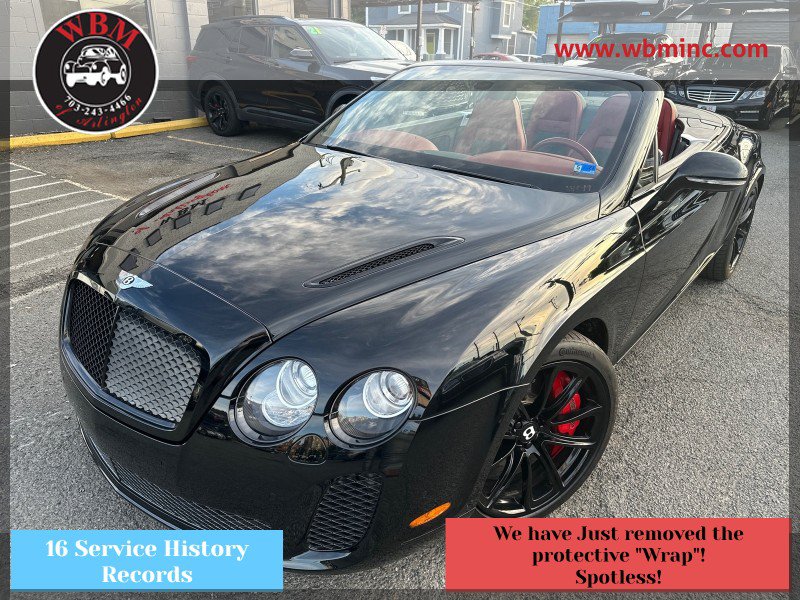 Used 2011 Bentley Continental GT Supersports AWD/4WD image 1