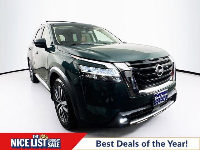 Certified 2022 Nissan Pathfinder Platinum w/ Cargo Package image 1