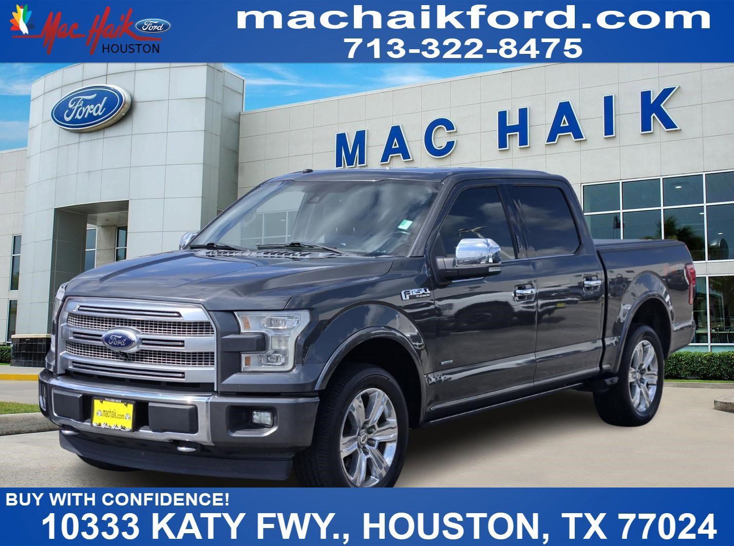 Used 2017 Ford F150 Platinum w/ Equipment Group 701A Luxury
