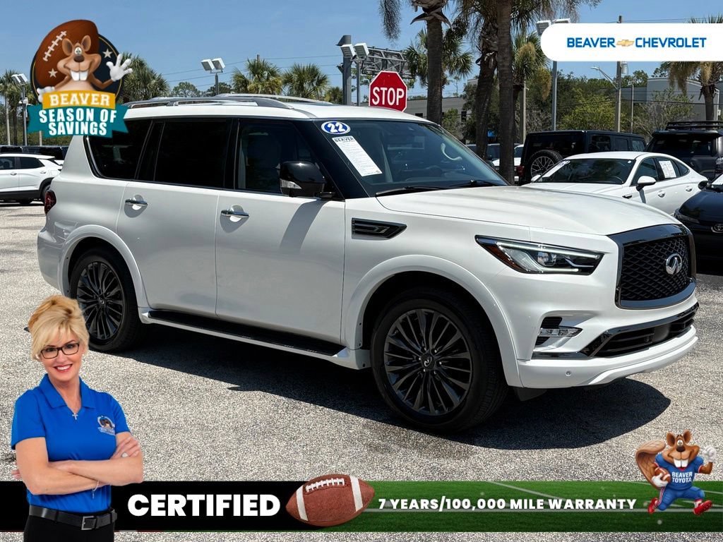 Used 2022 INFINITI QX80 Premium Select w/ Cargo Package RWD image 9