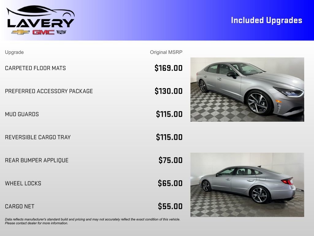 Used 2021 Hyundai Sonata SEL Plus w/ Preferred Accessory Package image 7