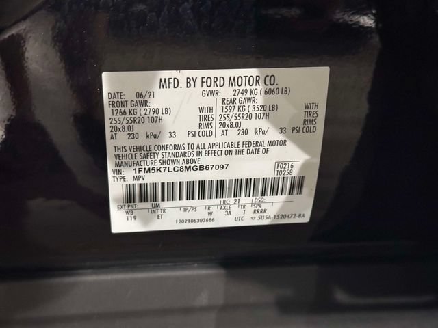 Used 2021 Ford Explorer King Ranch RWD image 24