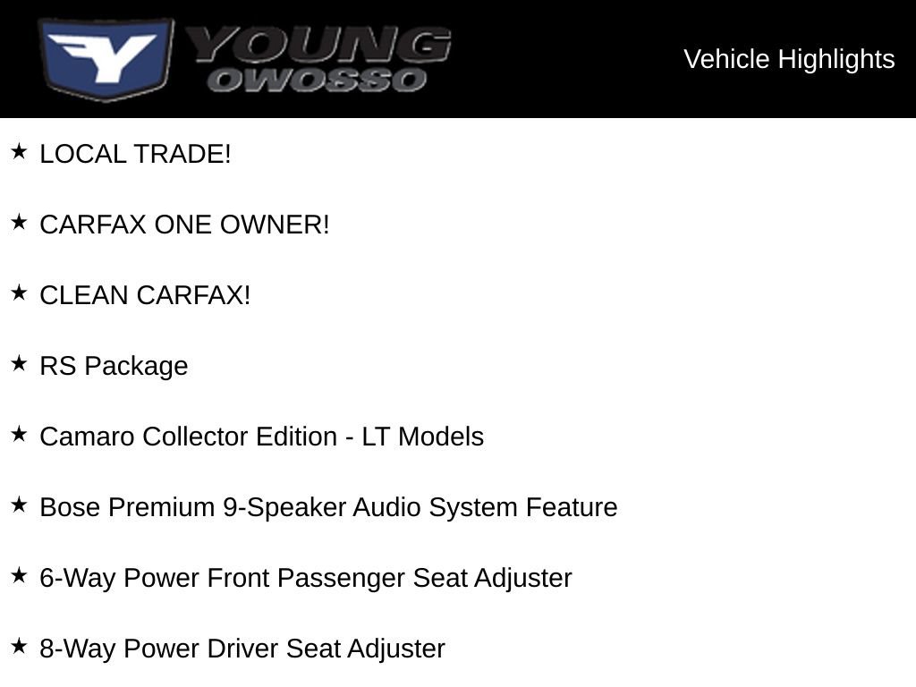 Used 2024 Chevrolet Camaro LT RWD image 5