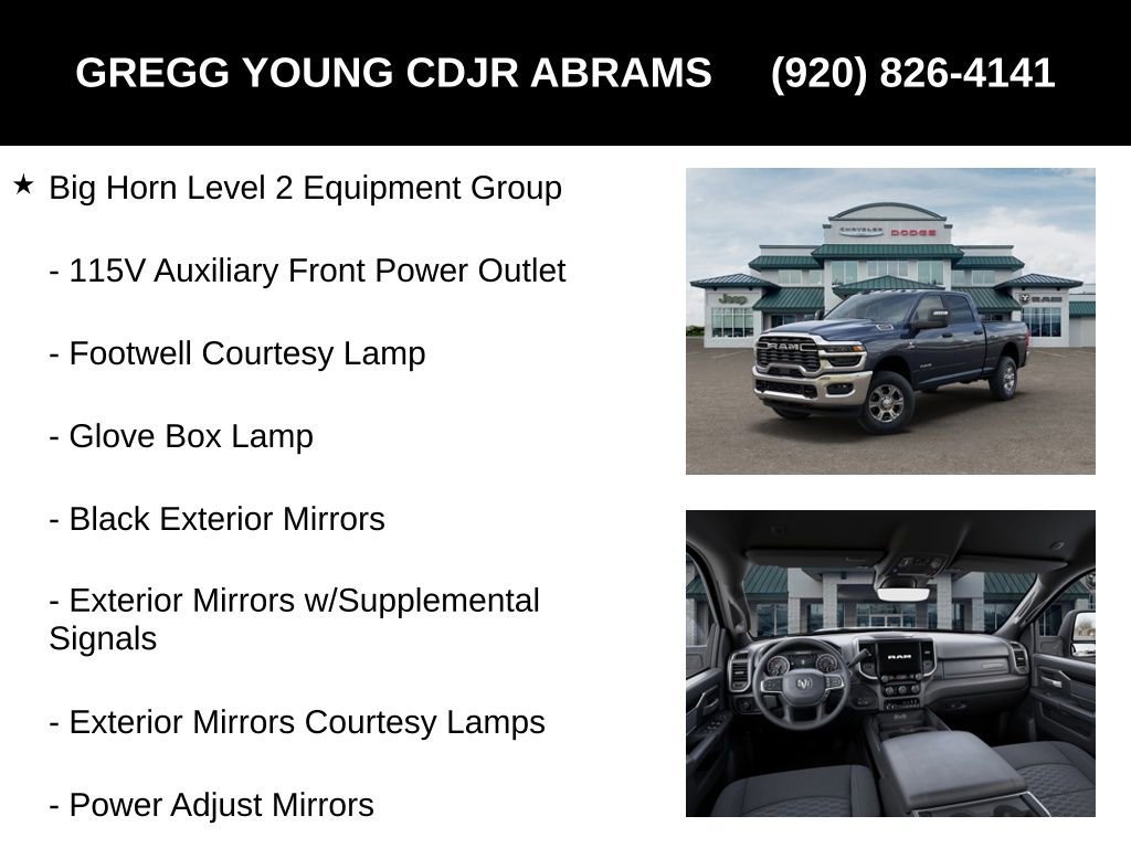 New 2025 RAM 2500 Big Horn image 19