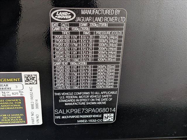 Used 2023 Land Rover Range Rover SE AWD/4WD image 26