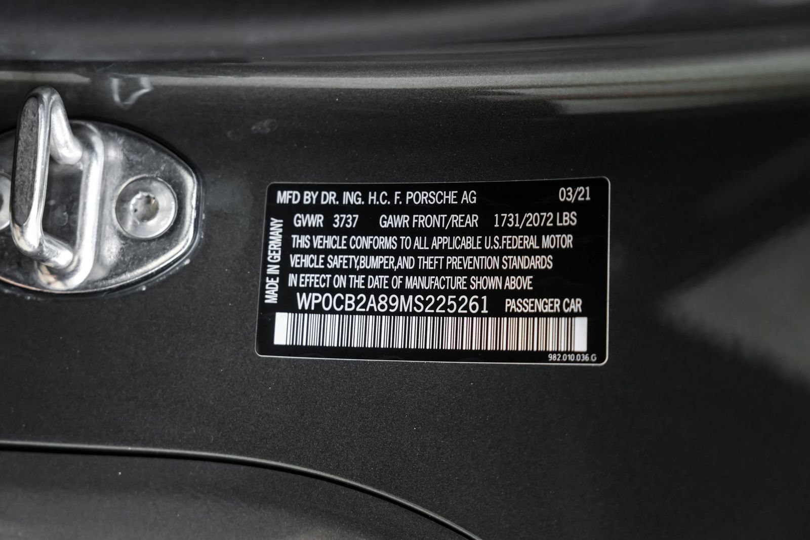 Used 2021 Porsche 718 Boxster S RWD image 61