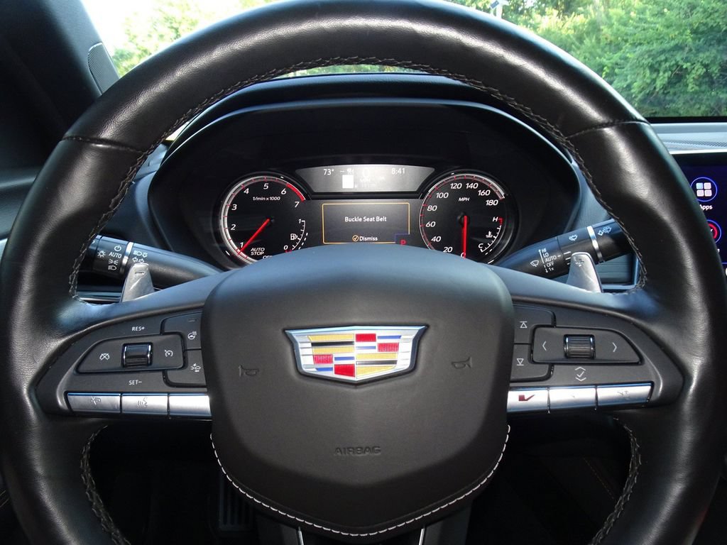 Certified 2024 Cadillac CT4 V w/ LPO, ONYX Package AWD/4WD image 21