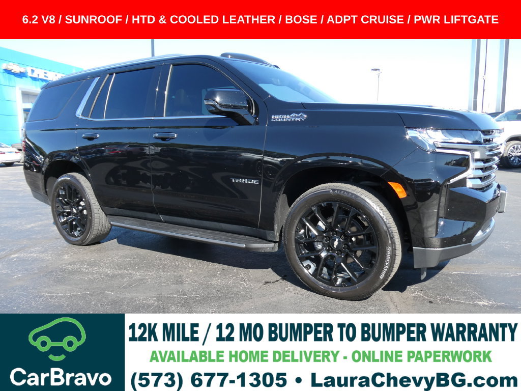 Certified 2022 Chevrolet Tahoe High Country