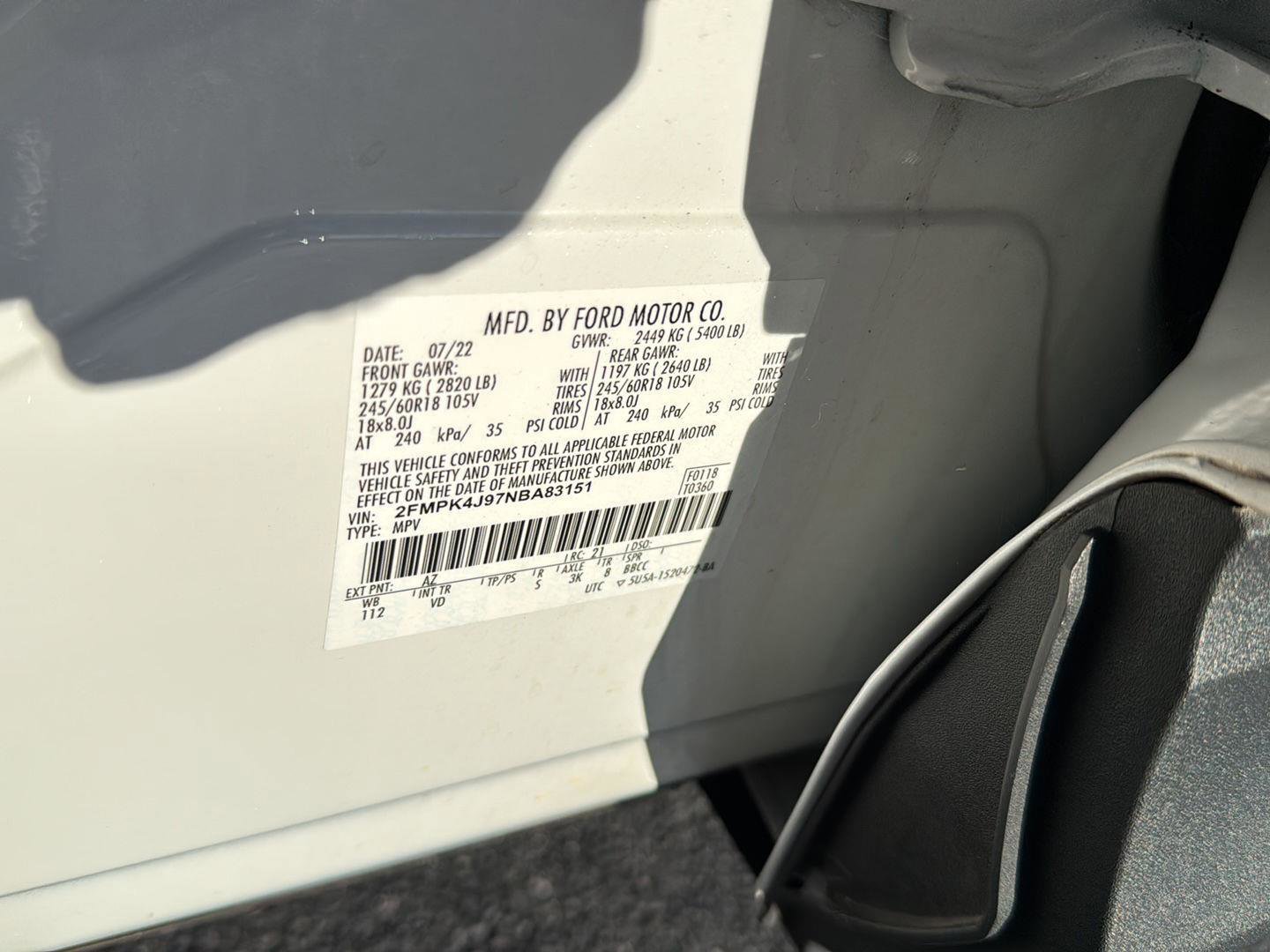 Used 2022 Ford Edge SEL w/ Convenience Package image 37