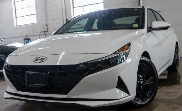 Used 2021 Hyundai Elantra Blue