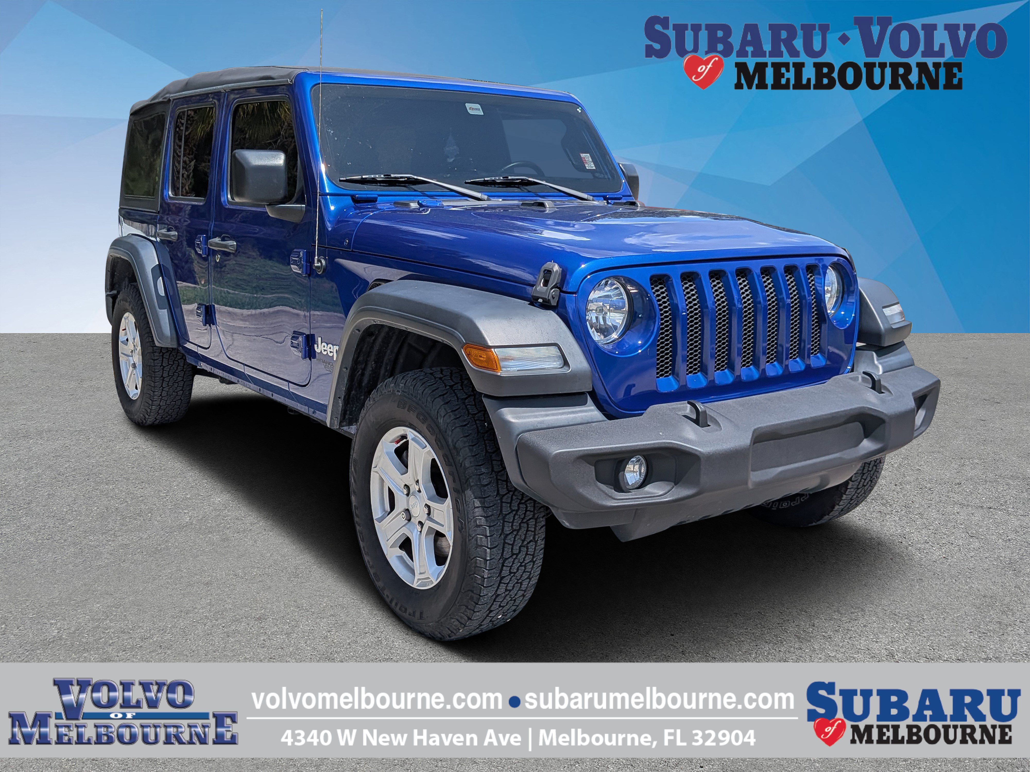 Used 2020 Jeep Wrangler Unlimited Sport S AWD/4WD image 1