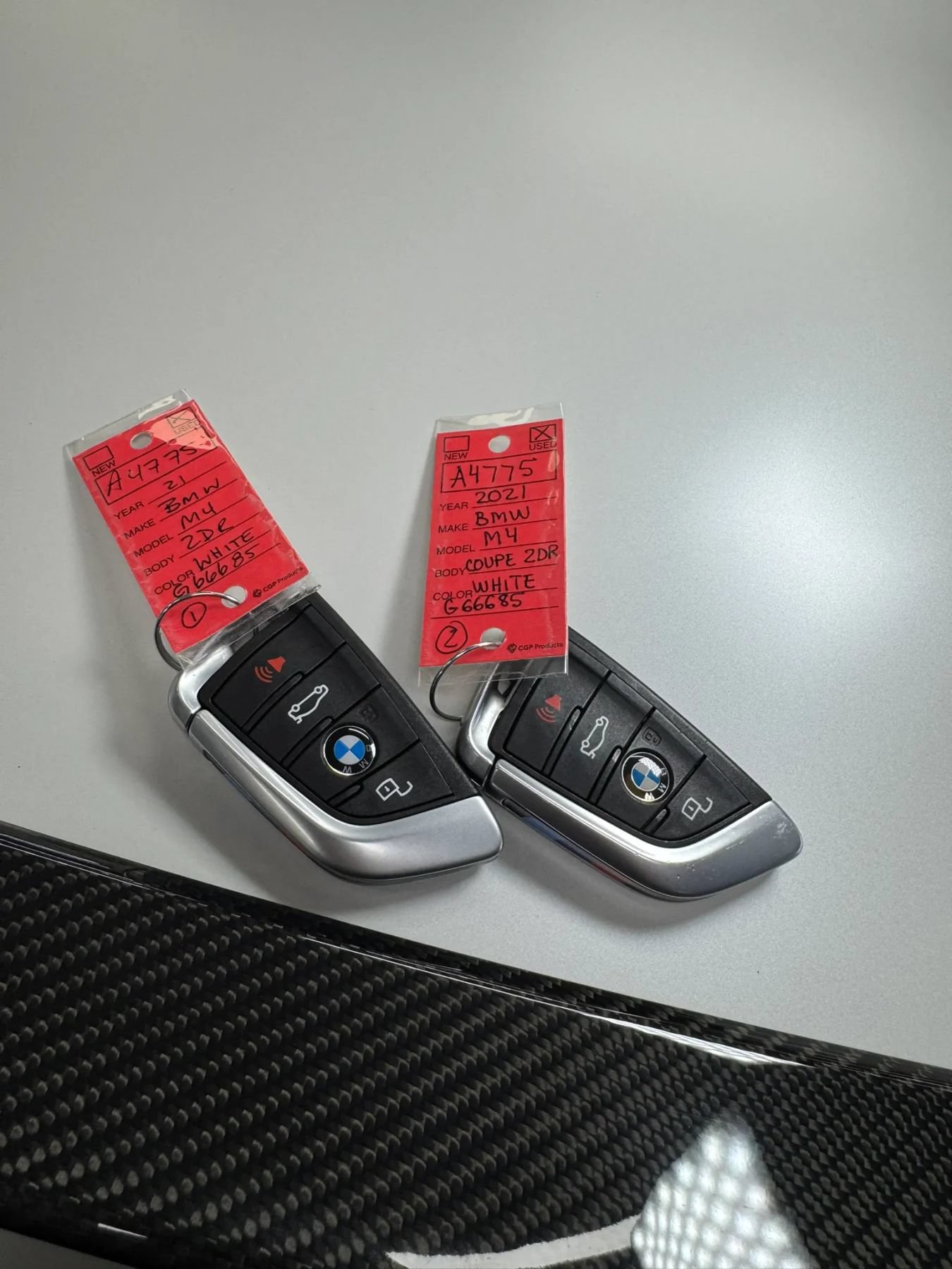 Used 2021 BMW M4 Competition w/ M Carbon Exterior Package RWD image 71
