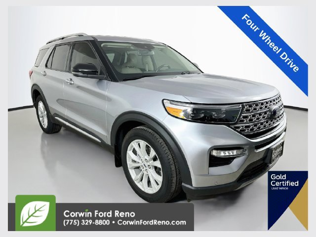 Certified 2022 Ford Explorer Limited w/ Class IV Trailer Tow Package