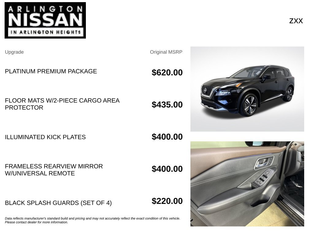 Certified 2023 Nissan Rogue Platinum w/ Platinum Premium Package AWD/4WD image 4