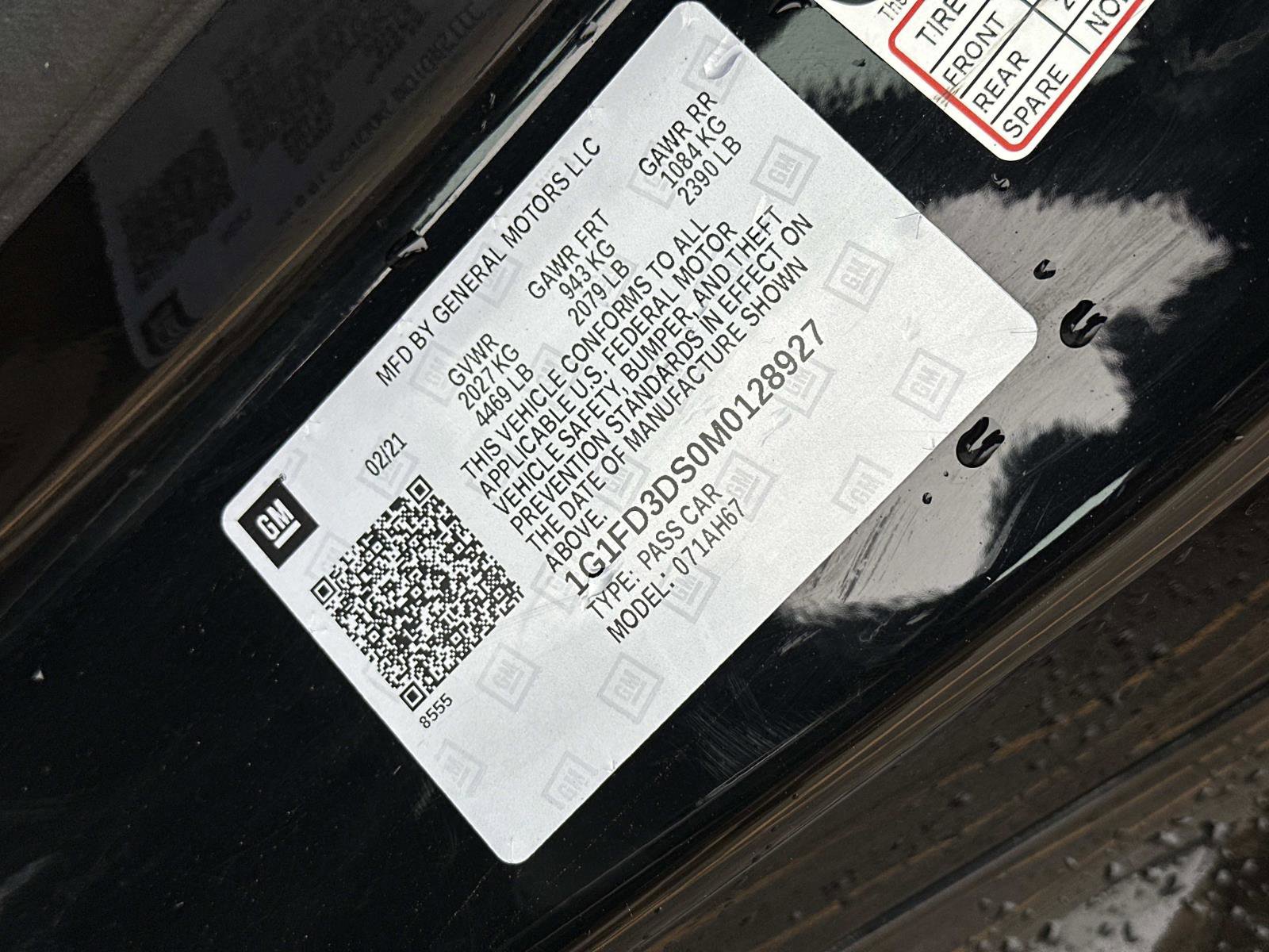 Certified 2021 Chevrolet Camaro LT w/ RS Package image 16