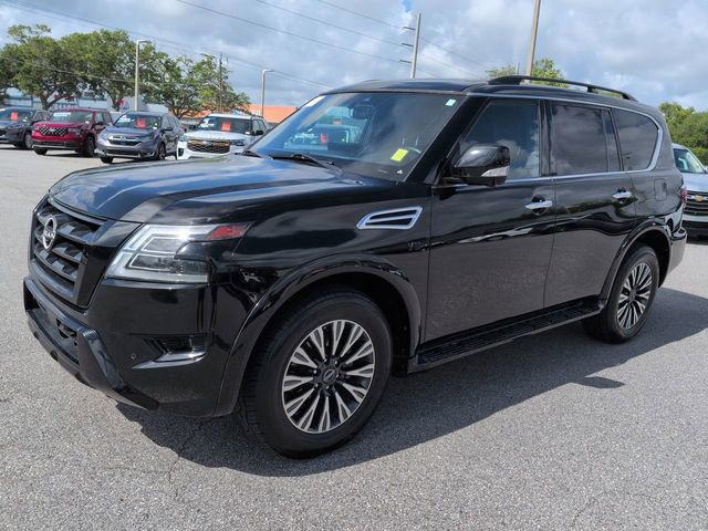 Used 2021 Nissan Armada SL w/ Midnight Edition Package RWD image 8