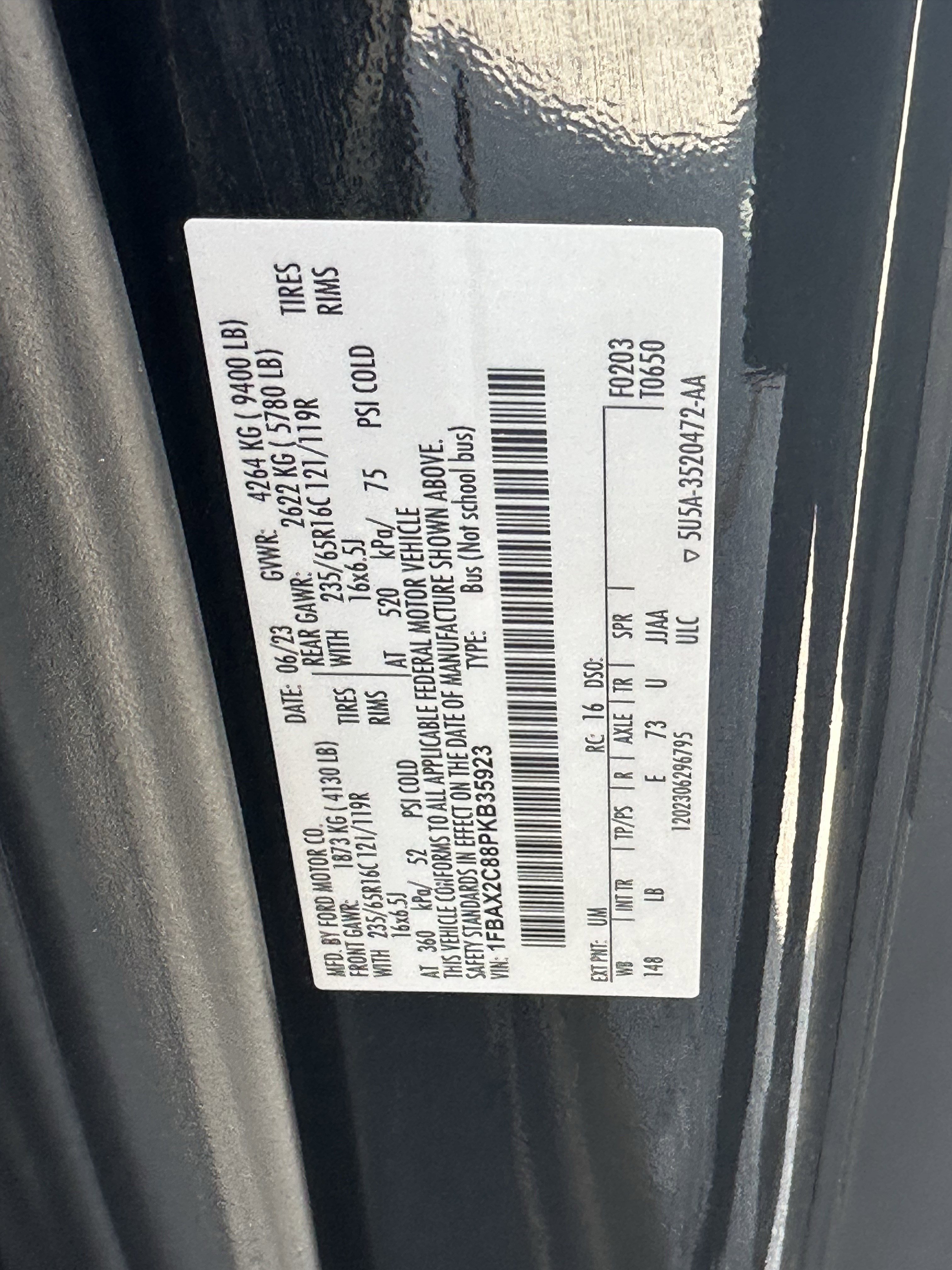 Used 2023 Ford Transit 350 XLT RWD image 33