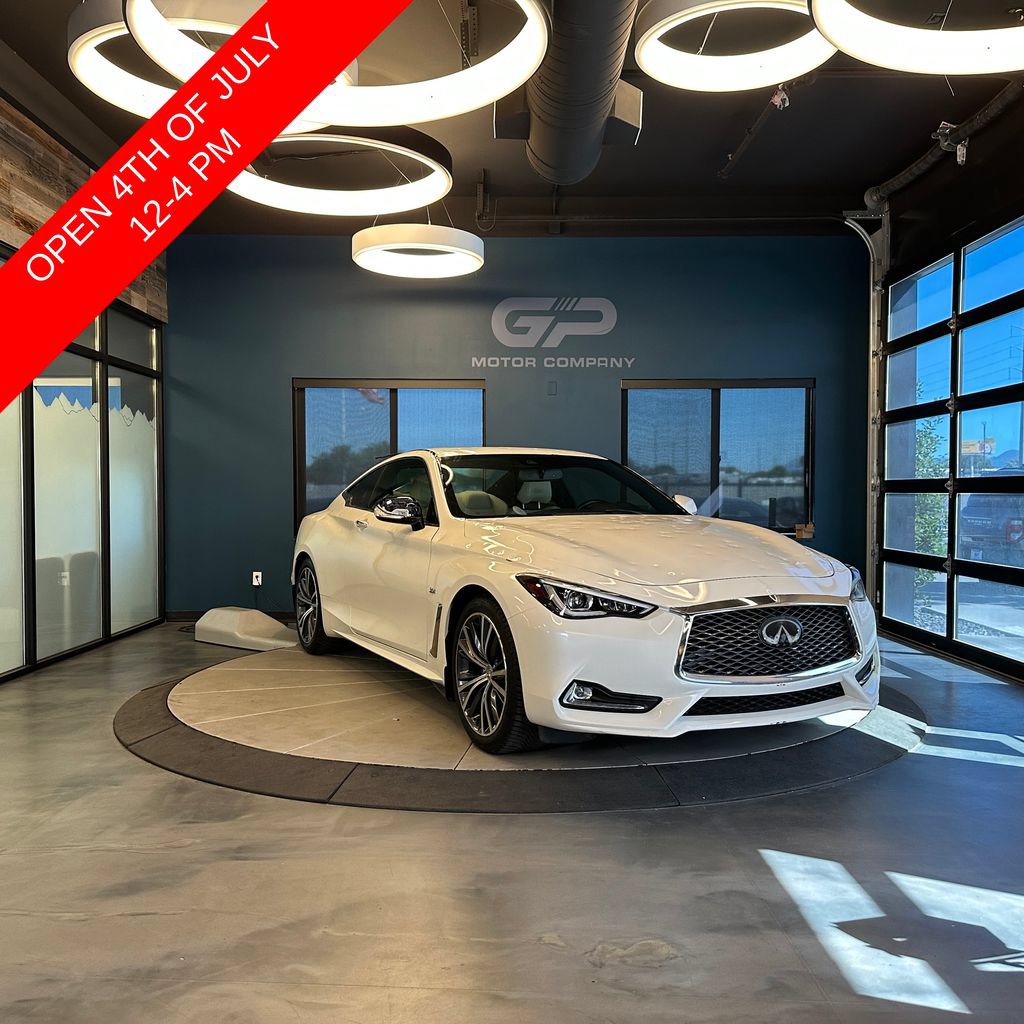 Used 2019 INFINITI Q60 3.0t Luxe AWD/4WD image 1
