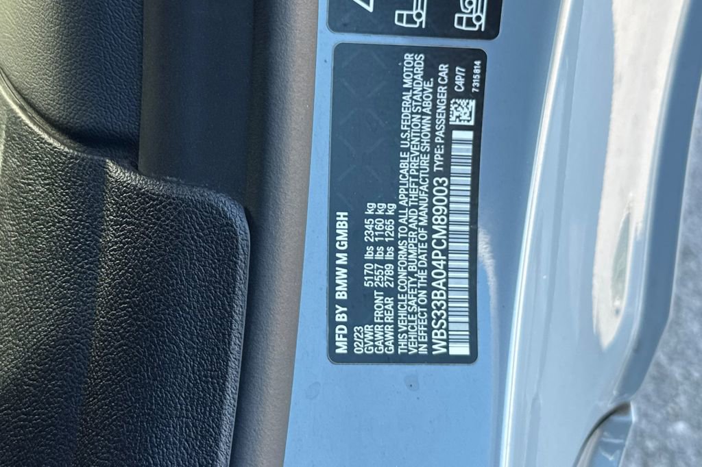 Used 2023 BMW M4 xDrive Competition w/ Parking Assistance Package image 32