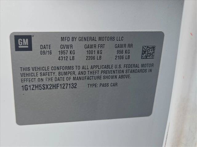 Certified 2017 Chevrolet Malibu Premier w/ Premier Sun and Wheel Package FWD image 25