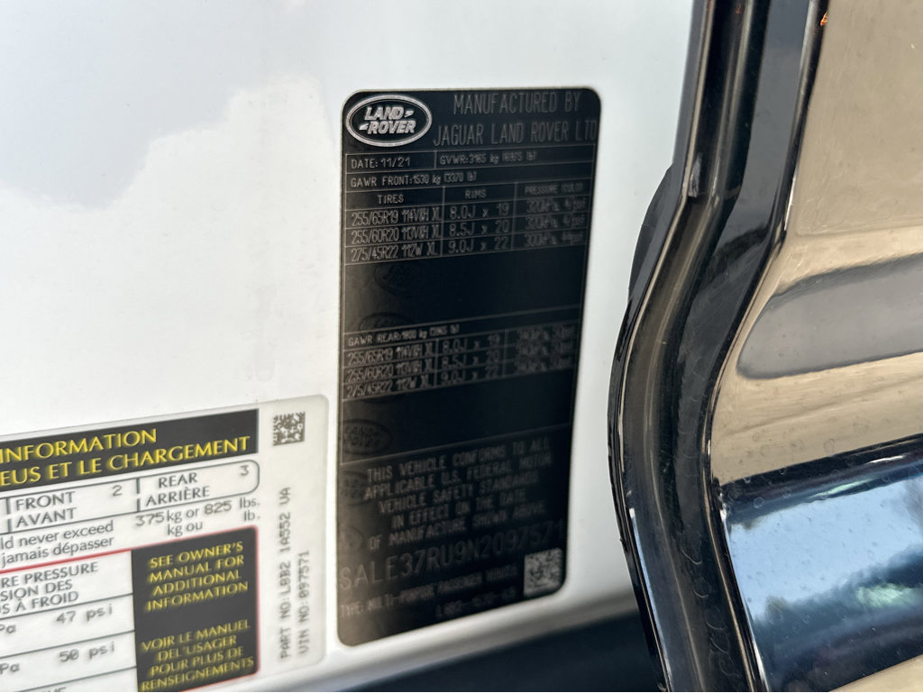 Used 2022 Land Rover Defender 110 X-Dynamic HSE image 48