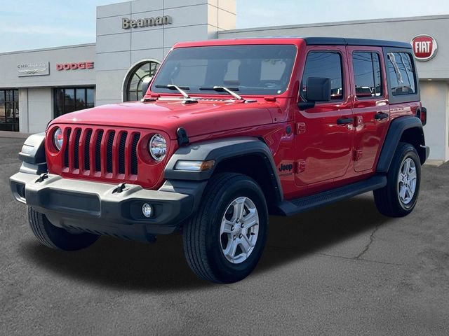 Used 2022 Jeep Wrangler Unlimited Sport AWD/4WD video 3