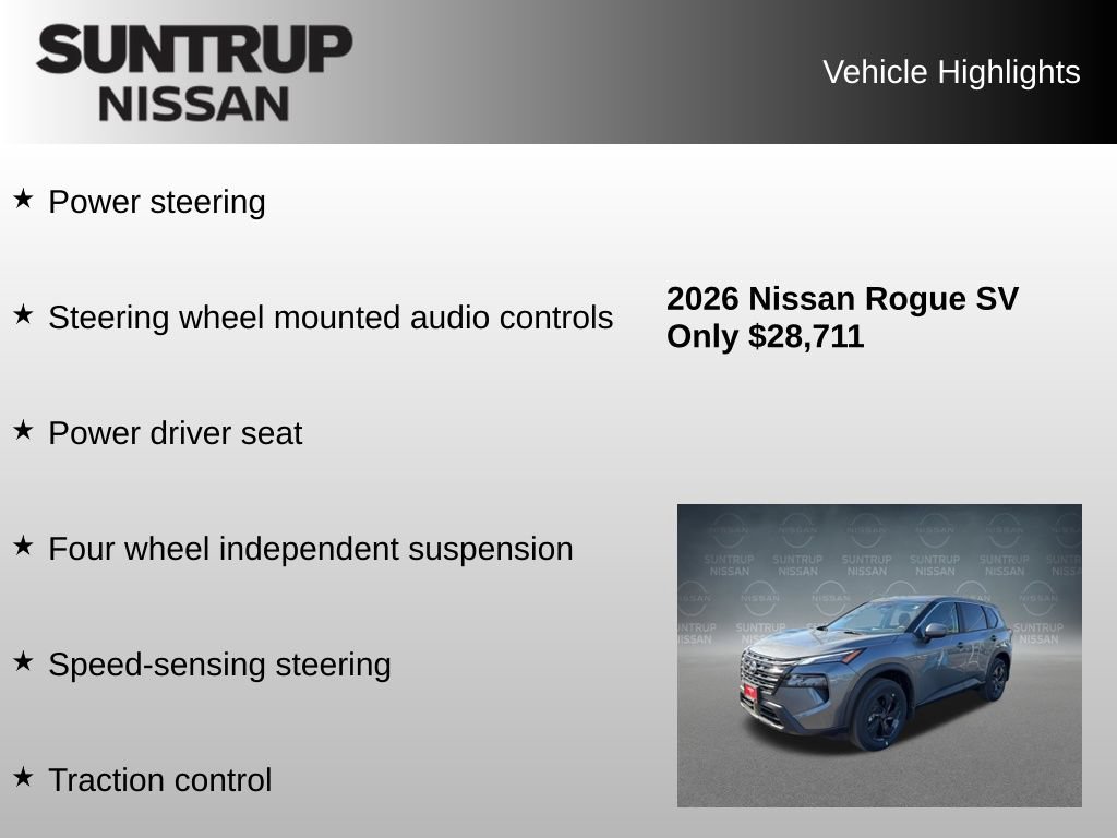 Used 2026 Nissan Rogue SV AWD/4WD image 8