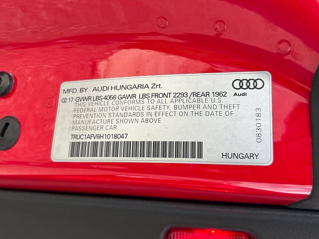Used 2017 Audi TTS 2.0T Coupe w/ Technology Package AWD/4WD image 52