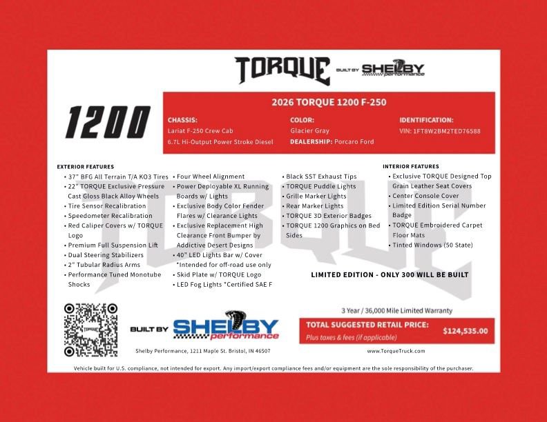 New 2026 Ford F250 Lariat w/ Black Appearance Package AWD/4WD image 6