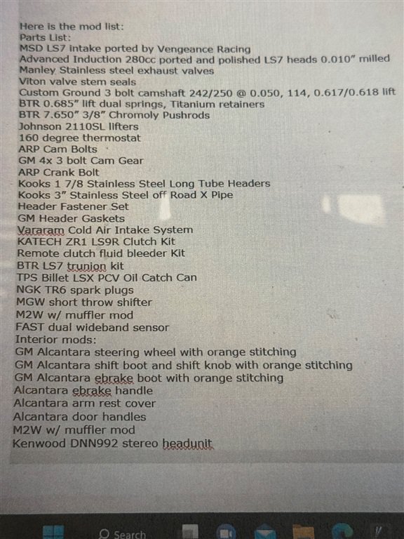 Used 2007 Chevrolet Corvette Z06 w/ Preferred Equipment Group RWD image 76