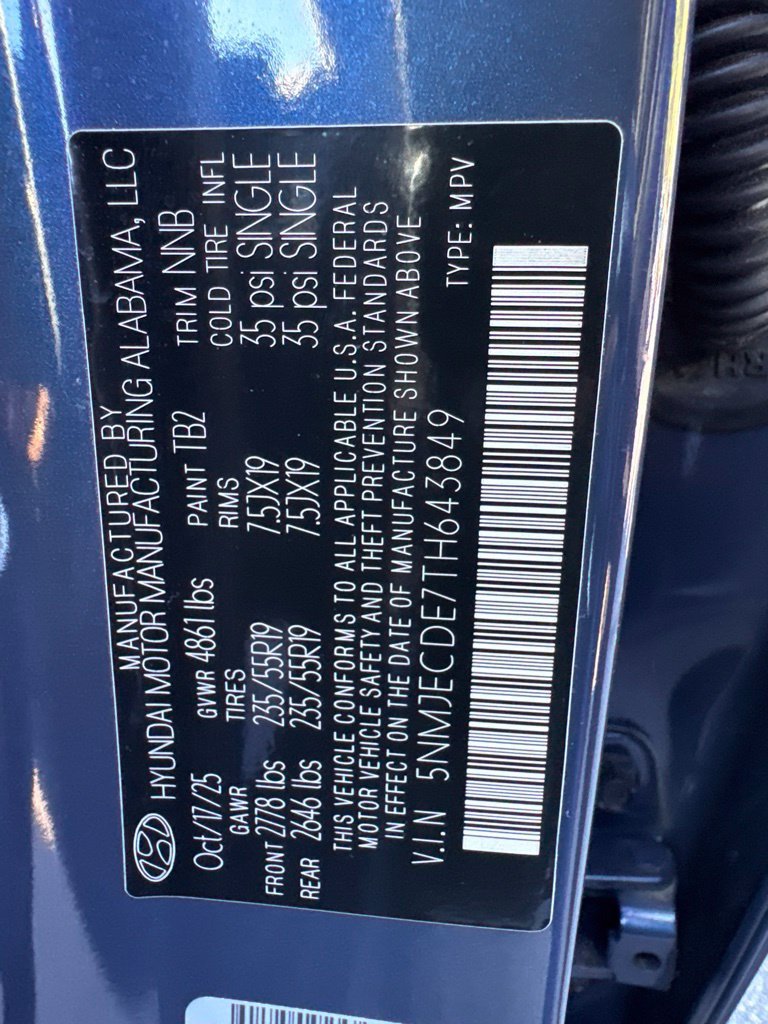 Certified 2026 Hyundai Tucson Limited AWD/4WD image 11