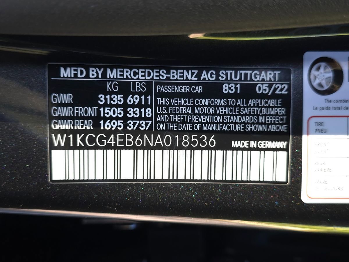 Used 2022 Mercedes-Benz EQS 580 4MATIC Sedan image 83