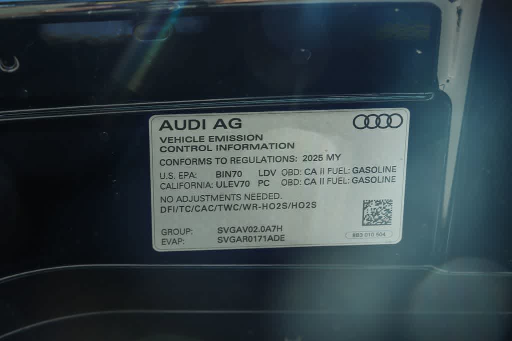 Used 2025 Audi A5 2.0T Premium Plus w/ Premium Plus AWD/4WD image 24
